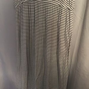 Sleeveless Dress Elastic Waist